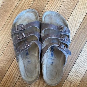 Barely worn Birkenstock’s.